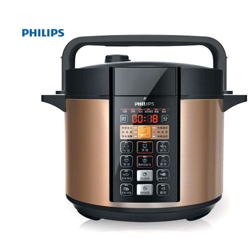 飞利浦(Philips) 电脑型电压力煲（5L） HD2136/05 （台）