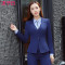 Mr female/女先生职业女裤套装2021春季新款女士时尚气质通勤职业装女装长裤套装女式西装外套白领正装面试工作服