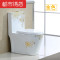 新款彩色马桶家用座便器陶瓷彩金洁具200/250/350坑距坐便器 其他/other 白色抗菌智洁釉+脲醛盖板