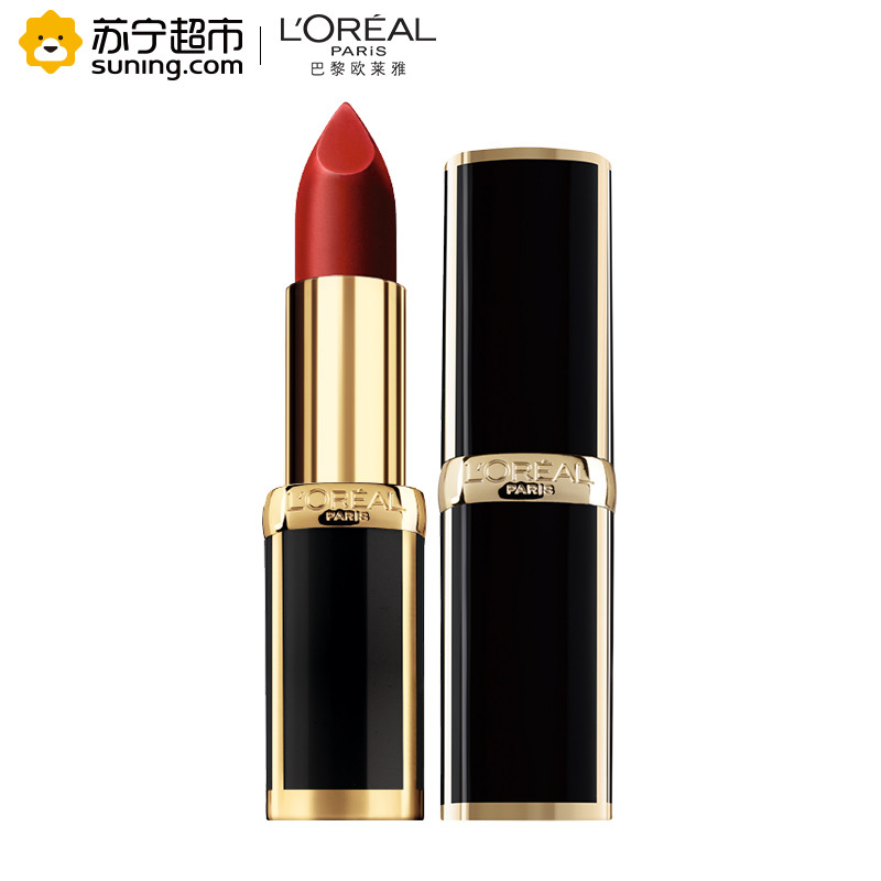 欧莱雅(LOREAL)纷泽丰润雾感唇膏-设计师限量版 355主宰 3.9g