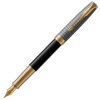 派克(PARKER)新品卓尔光影格纹金夹墨水笔