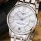 天梭(TISSOT)手表杜鲁尔系列机械女表红皮带T099.207.16.118.00 银色皮带带钻T099.207.16.116.00