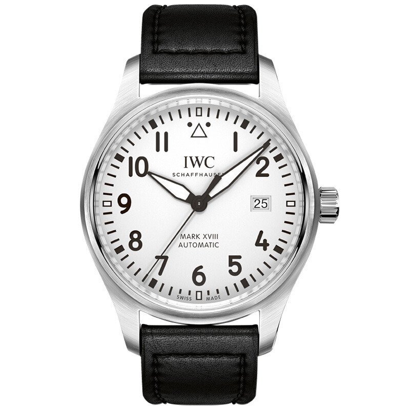 万国(IWC)手表 飞行员系列机械男表IW327001 白盘皮带