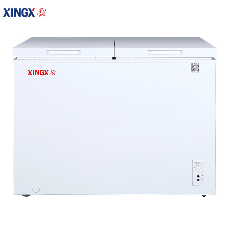 星星(XINGX) BCD-217JNE 217升 冰柜 冷柜 卧式 冷藏冷冻双温柜 顶开门 家用商用 一级能效