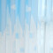 简约现代布艺蓝色窗帘成品布料客厅卧室儿童落地窗飘窗定制地中海_3 宽1.5*高2.5一片 同款纱（挂钩）