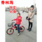 洋子（YangZi）儿童自行车宝宝童车学骑车辅助杆小孩单车学车神器扶杆推杆推把_1 蓝色自行车推杆