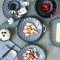 洋子（YangZi）日居仕日式寿司盘冷菜盘家用陶瓷器餐具碗具套装菜碟碗盘厨房套装_1 9.2英寸船盘