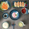 洋子（YangZi）日居仕日式创意水墨家用陶瓷器餐具碗具套装菜碟碗盘餐具套装_1 5.5寸荷口碟