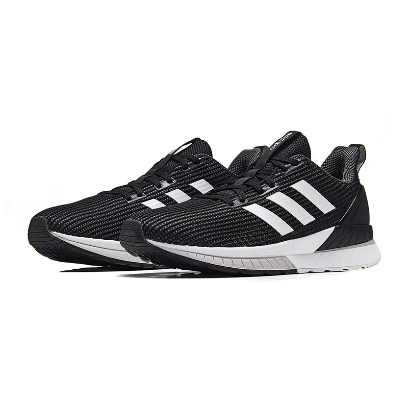 adidas阿迪达斯男子跑步鞋新款轻便休闲运动鞋DB1122 DB1122五度灰+1号黑色+亮白 43码