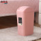 家用垃圾桶卫生间缝隙垃圾筒创意厨房卧室有盖纸篓收纳桶_6 大号粉色