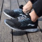 李宁(LI-NING)运动鞋男鞋2018春夏新品云4代叠影智能跑鞋气跑鞋慢跑运动跑步鞋 ARHM019-6新基础黑/基础白 男43(270mm)
