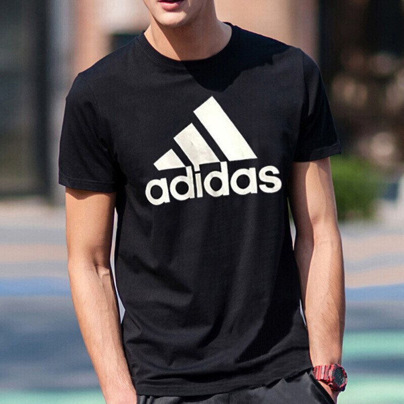Adidas阿迪达斯男装新款运动休闲透气圆领短袖T恤-CD4864 2XL 默认颜色