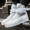 NikeSFAF1男子AirForce1纯白高帮休闲板鞋903270-100 白/白 44