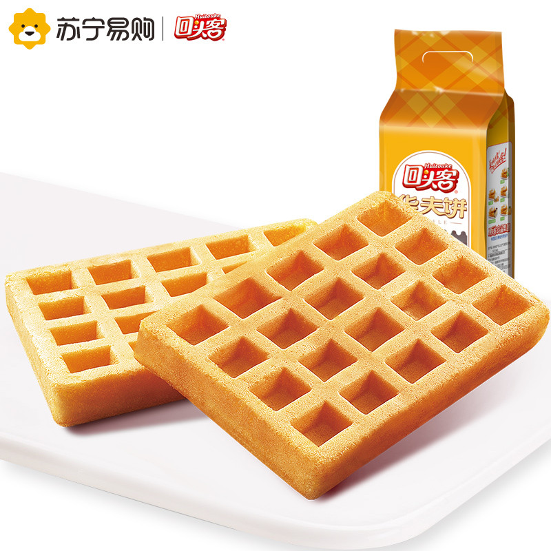 回头客华夫饼干原味192g