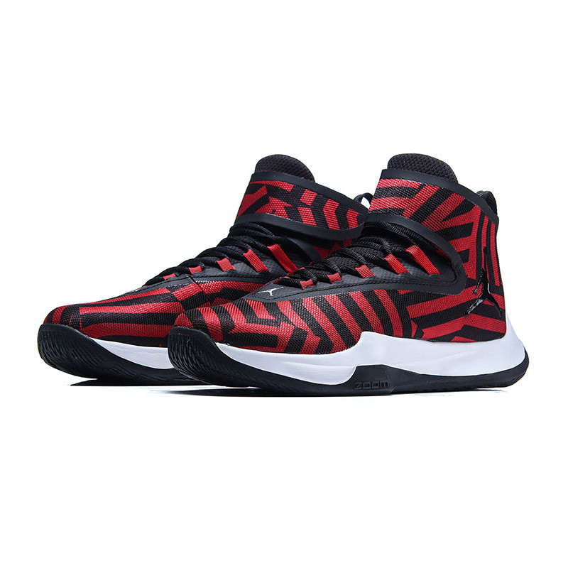 NIKE耐克男鞋篮球鞋2018新款Jordan缓震耐磨高帮实战运动鞋AA4298 AA4298-602体育红+黑+体育+白 42码