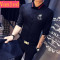 酒店KTV夜场少爷服装夏季酒吧短袖衬衫男服务生工作制服潮_2 M 白色109-H207