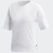adidas阿迪达斯女装2018春新品运动休闲圆领透气短袖T恤DM9547 XL DM9547