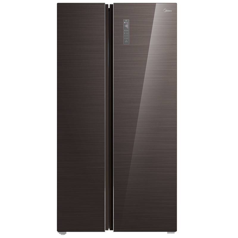 美的冰箱BCD-598WKGPZM(E)摩卡棕