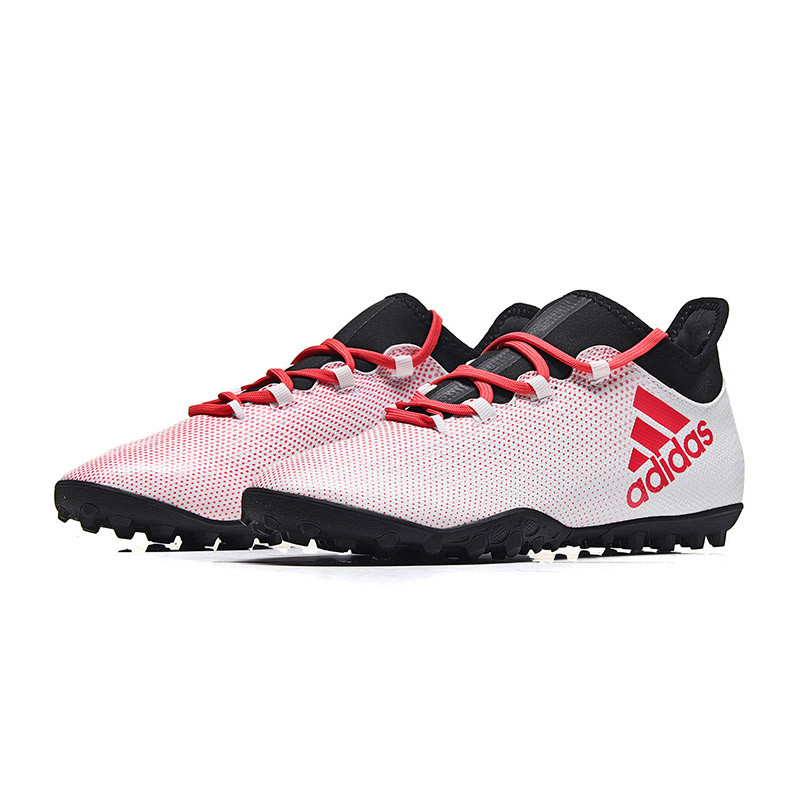 adidas阿迪达斯男子足球鞋18款X TANGO 17.3 TF运动鞋CP9136 CP9136亮白+天然珊瑚粉+1号黑色 43码