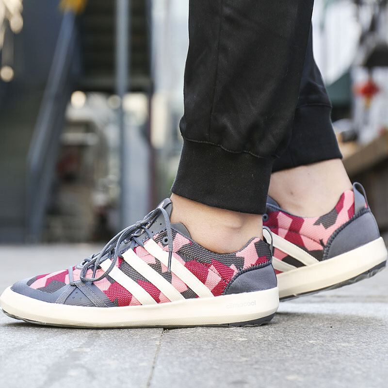 Adidas阿迪达斯男鞋运动户外休闲鞋透气溯溪鞋涉水鞋-BB6105 默认颜色 42.5