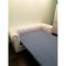 北欧美式乡村沙发床可折叠1.51.8米双人客厅复古真皮沙发床_7 黑色环保皮