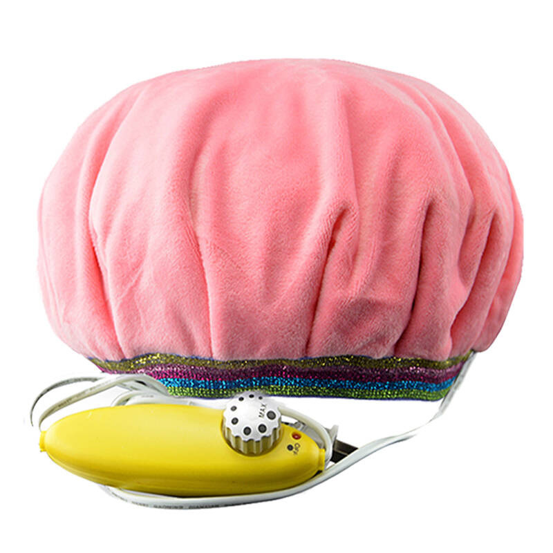 tx-009八档电子护发电热帽 粉色(家用焗油膏发膜护发加热帽 蒸发帽