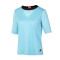 NIKE耐克女圆领运动休闲透气纯棉短袖T恤829756-499 S（成人） 浅蓝色