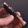 大将军牦牛角烟嘴 循环双重过滤嘴戒烟器 加长芯粗细烟两用 创意烟具雕刻十二生肖 马