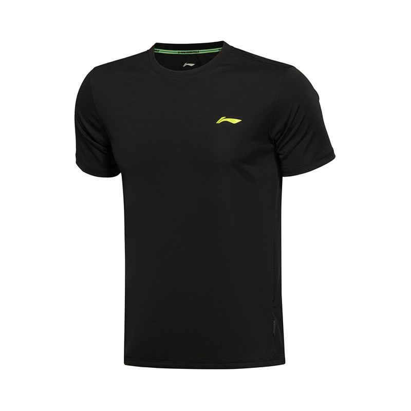 李宁2016新款男装训练系列短袖T恤运动服AHSL183 3xl AHSL183-6新基础黑