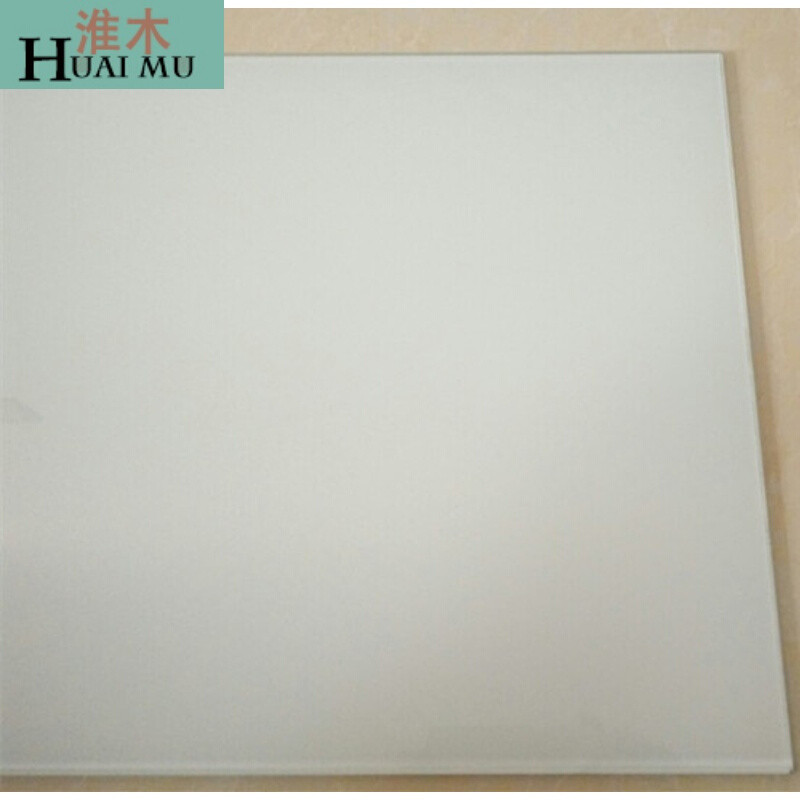 淮木（HUAIMU）餐边柜多功能柜子简约现代橱柜微波炉柜储物柜玻璃茶水柜餐柜160三三抽白 乳白色120白玻璃