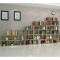 创意书柜学生书架简约现代落地客厅置物架简易组合收纳架 原木三个