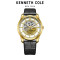 凯尼斯克尔(KennethCole)手表正品KC男表男士2018新款时尚镂空大表盘皮带 KC15116002
