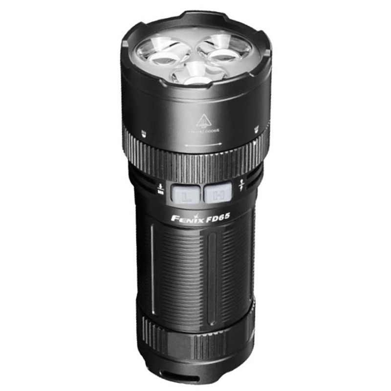 fd65黑色 高性能调焦防水强光高亮led手电筒3800【价格 图片 品牌