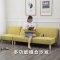小户型折叠沙发床双人沙发床三人1.8米1.6米客厅单人懒人沙发_6 1+1.6红色PU组合