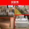 单人沙发布艺现代双人三人沙发酒店咖啡厅网吧美式小沙发椅ZH01壹_7 纯灰色麻布