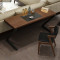 淮木电脑台式桌家用实木书桌简约写字桌创意电脑桌办公桌子简约写字台 长桌:160*70*75CM板厚4.5CM【加厚