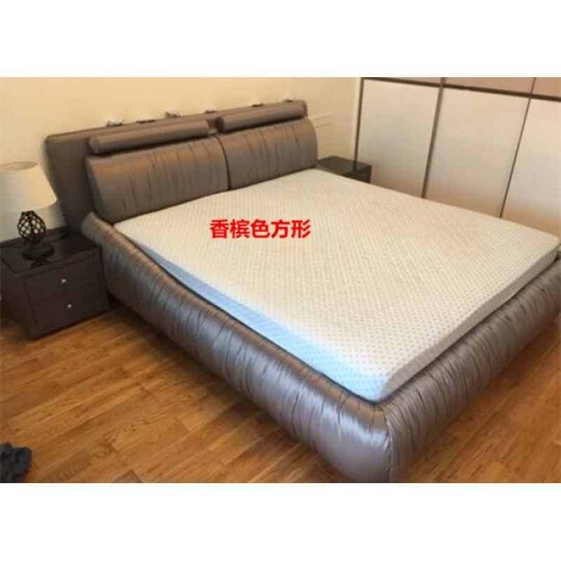 方形床头柜简易收纳小柜简约现代床柜组装储物柜慕斯圆形斗柜实木_7 40长*40宽*45高颜色备注