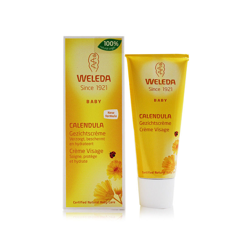 Weleda金盏花婴儿滋润霜面霜50ml