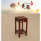 仿古实木花架花几绿萝盆景架方形鱼缸古典简约室内仿红木客厅阳台_6 高1米面32*32