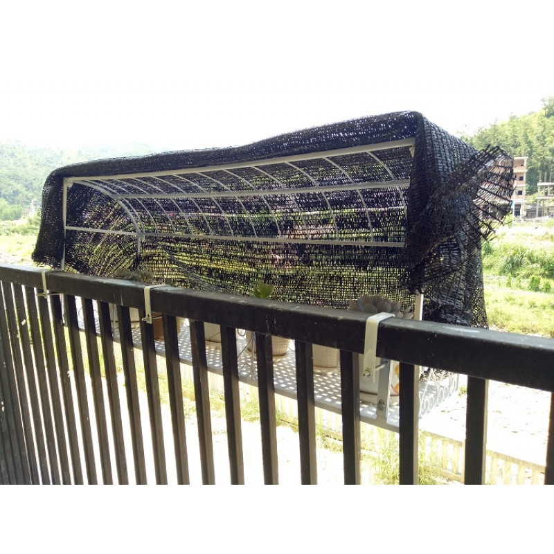 欧式铁艺悬挂栏杆多肉花架露养遮阳网防雨塑料膜雨棚架_7 100*25*12cm带雨棚