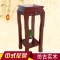 淮木榆木花架仿古方形办公室家具创意展示架装饰家用雕花角落家用古典简约阳台 A款（30*1米）精品老色