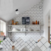 北欧白色面包砖瓷砖厨房卫生间墙砖300x600厕所地砖工字砖釉面砖 其它 6315