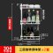 厨房置物架调料架调味省空间壁挂多层旋转佐料架子用品用具小百货_6 三层旋转调料架304不锈钢打孔2套3层打孔