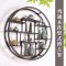 实木博古架中式挂壁式茶具架隔断置物架客厅展示小多宝阁古董架子_6 60竖方花角