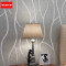 简约时尚立体3D浮雕鹿皮绒现代竖条纹客厅卧室餐厅背景墙纸 银灰色【168203】