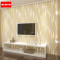现代简约竖条纹无纺布纯色墙纸卧室客厅电视背景墙环保3D素色 香槟色/M550602
