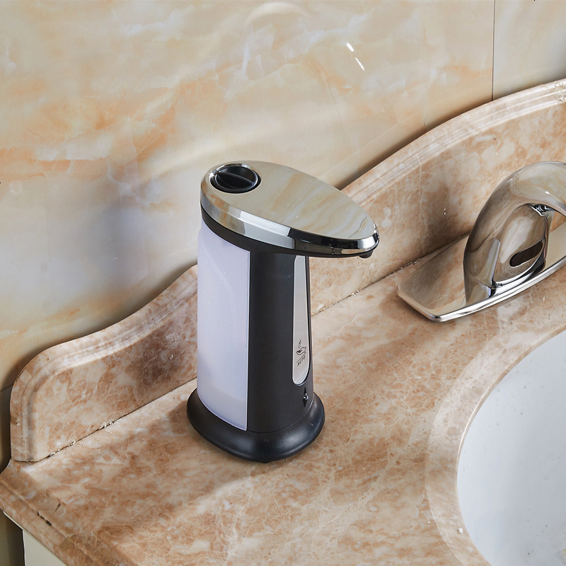 感应皂液器浴室给皂机沐浴露盒洗发水洗手液瓶感应皂液盒