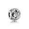 PANDORA潘多拉 复古字母X 925银串饰 791868CZ 银色