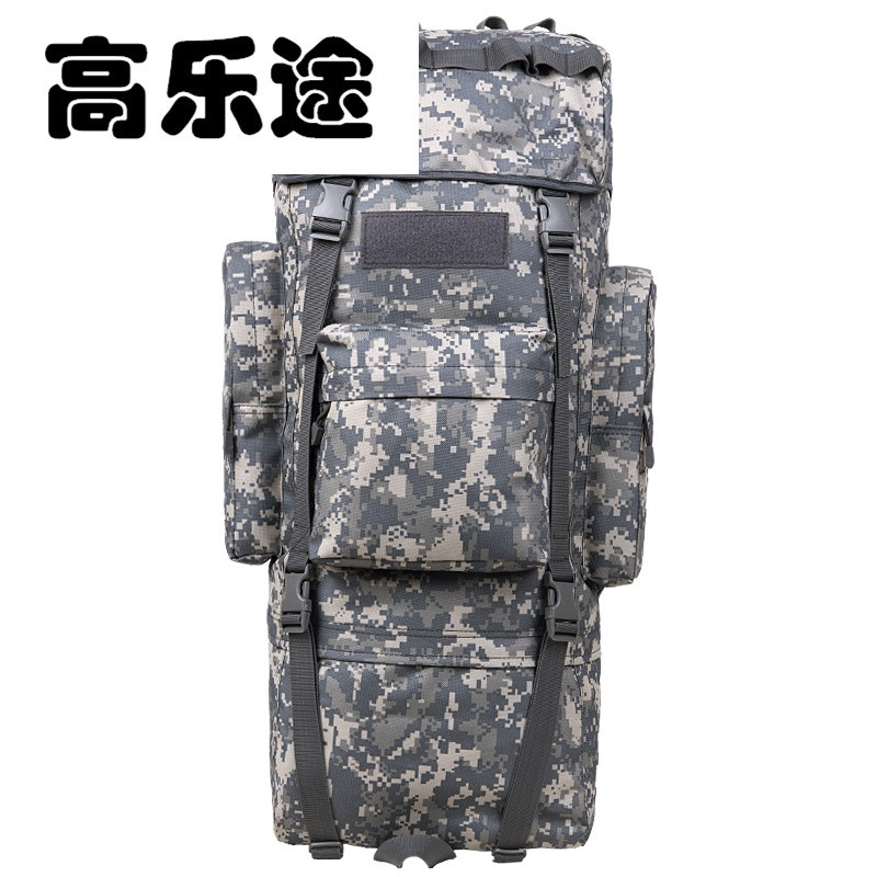 高乐途背包男07包大容量战术双肩包特种兵背囊迷彩登山包双肩男_7 115LACU不带防雨罩