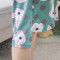 茵珠麗YinZhuli 2018薄款短袖女士连衣睡裙 夏季新款棉质女生家居服 夏天少女居家服7019 L码 4号款